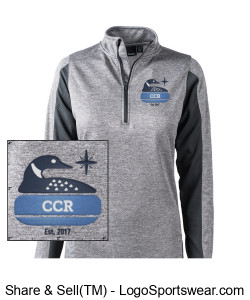 L31-Reebok Lady Crossover Pullover w/Embroidered CCR Logo Design Zoom